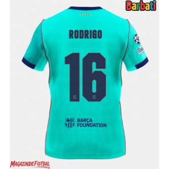 Barcelona Rodri Hernandez #16 Tricou Fotbal Replică 2026-27 Barbati Treilea